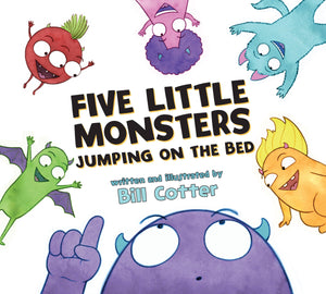 Five Little Monsters Jumping on the Bed (TP-Pic)