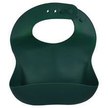 Load image into Gallery viewer, Silicone Bib with Crumb Catcher