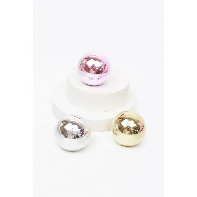 Metallic Lip Balm Balls