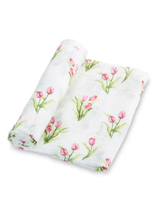 Tulip Garden Swaddle