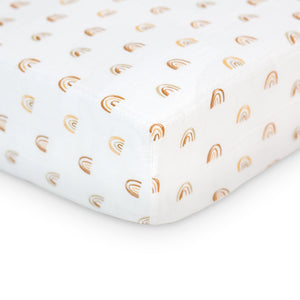 Rainbow Crib Sheet