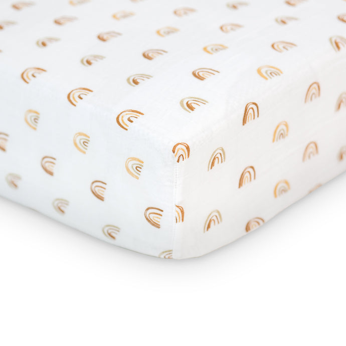 Rainbow Crib Sheet