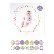 Load image into Gallery viewer, Single Cotton Swaddle &amp; Cards