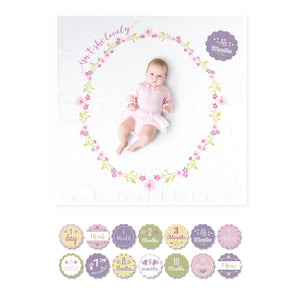 Single Cotton Swaddle & Cards
