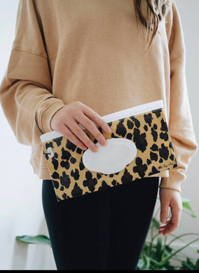 Take and Travel Pouch- Reusable Wipe Case