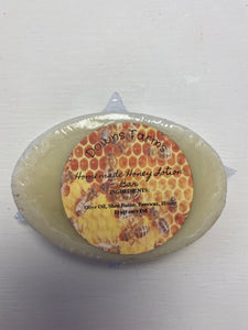 Homemade Honey Lotion Bar