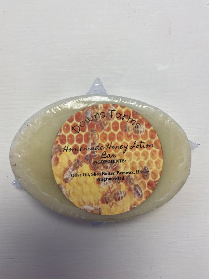Homemade Honey Lotion Bar