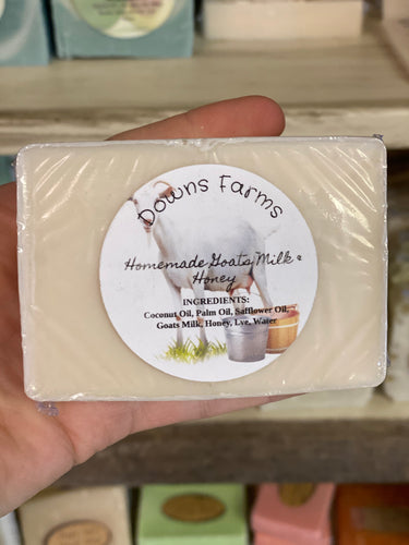 Homemade Goats Milk & Honey Soap